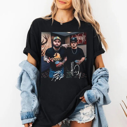 Hardy and Wetzell Shirt, Country Music JimBobb Concert T Shirt Hoodie, Sweatshirt | InkThreadWorks.com