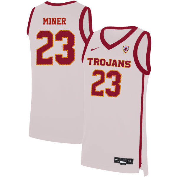 Harold Miner 23 White