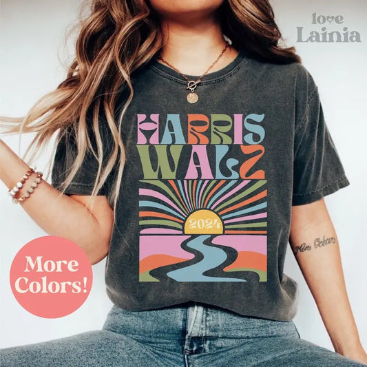 Harris Walz Shirt President Kamala Harris 2024 Shirt Election Shirt Kamala Rally Tshirt Tim Walz VP Tee Elect Kamala...