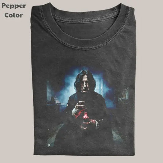 Harry Potter Vintage Graphic Tee, Severus Snape T-Shirt, Movies Tee, Unisex Meme Cringe Funny Dumb Shirt, Menswear Womenswear Streetwearstyle{n002}2