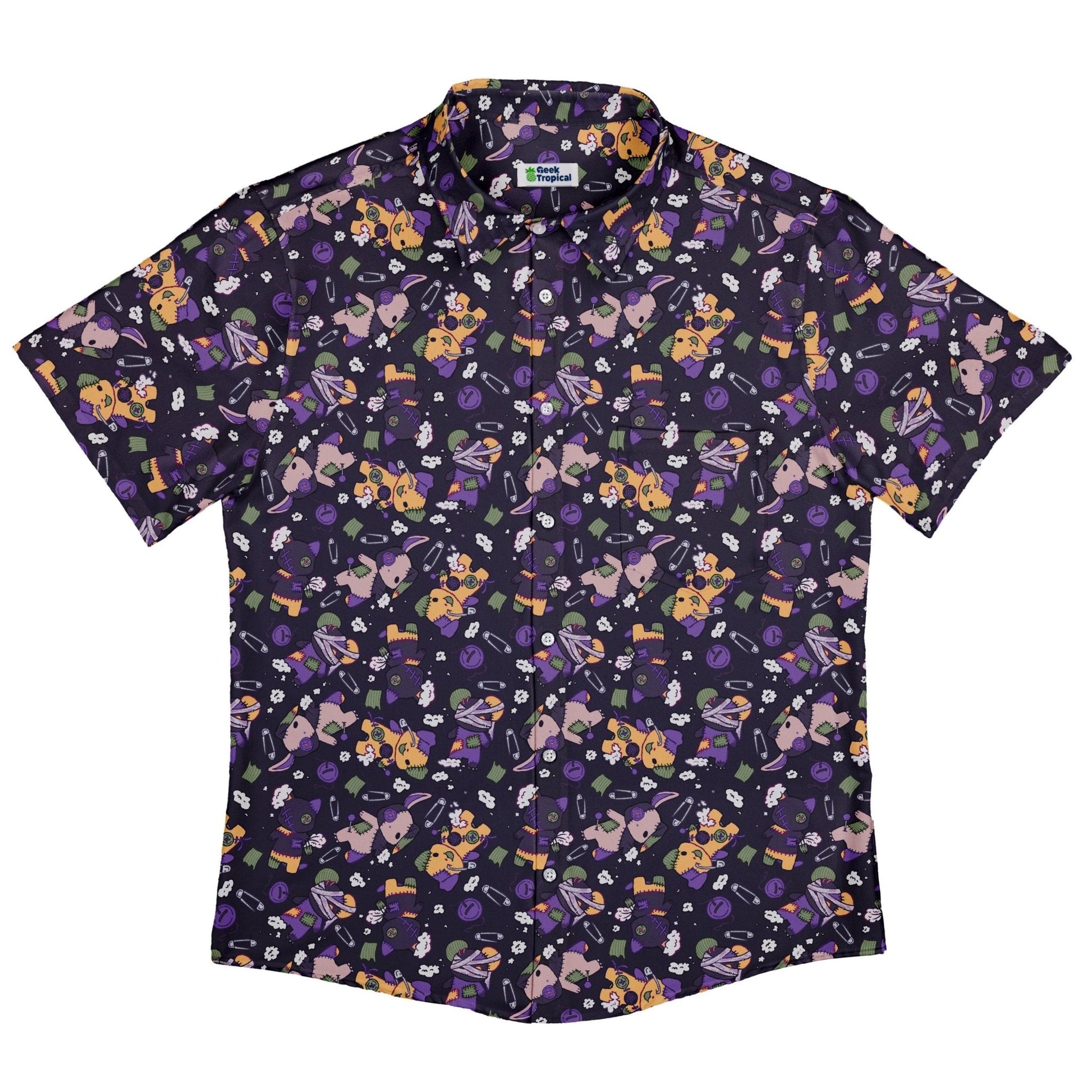 Haunted Plushies Button Up Shirt
