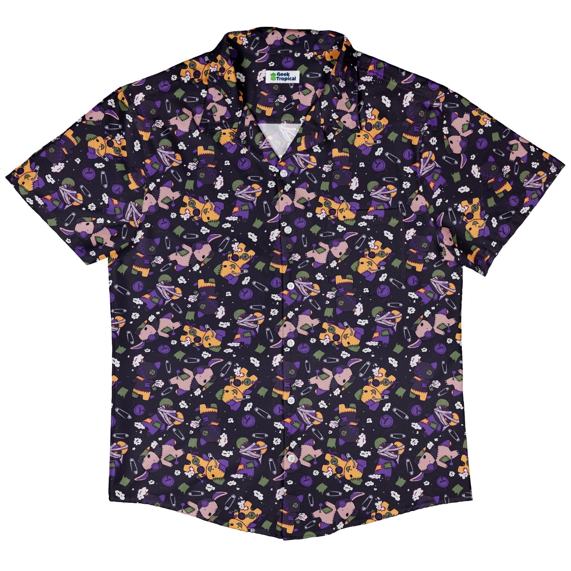 Haunted Plushies Button Up Shirt