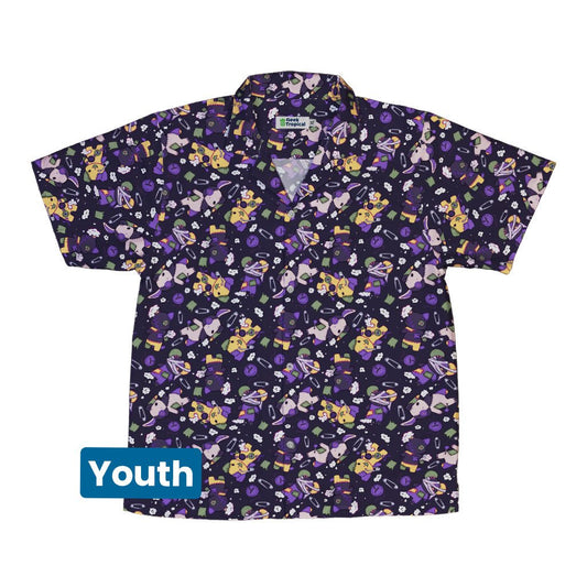 Haunted Plushies Youth Hawaiian Shirt