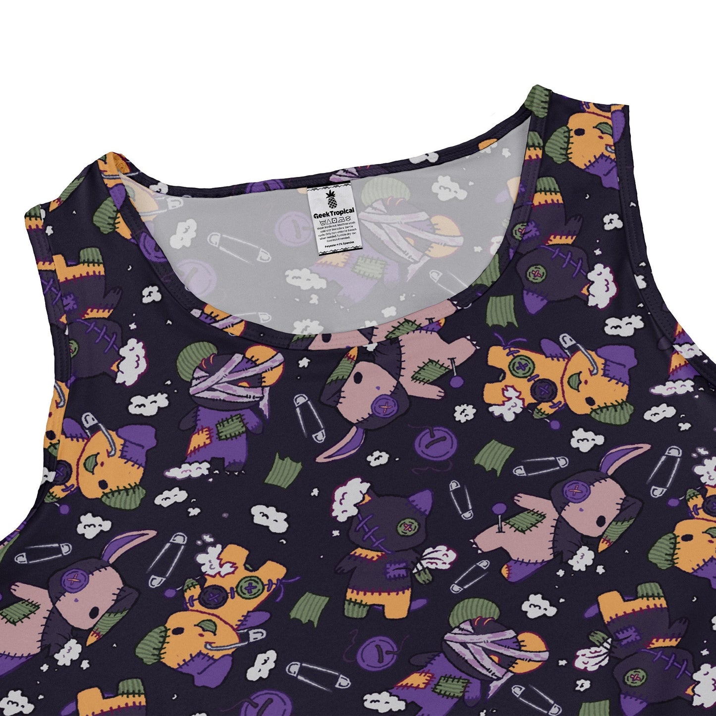 Haunted Plushies Sleeveless Dress