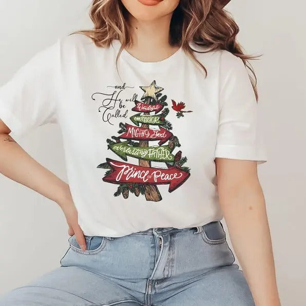 He Will Be Called, Christian Christmas Shirt, Religious Christmas Tee, Christian Christmas Tee, Christmas Hoodie, Sweatshirt
