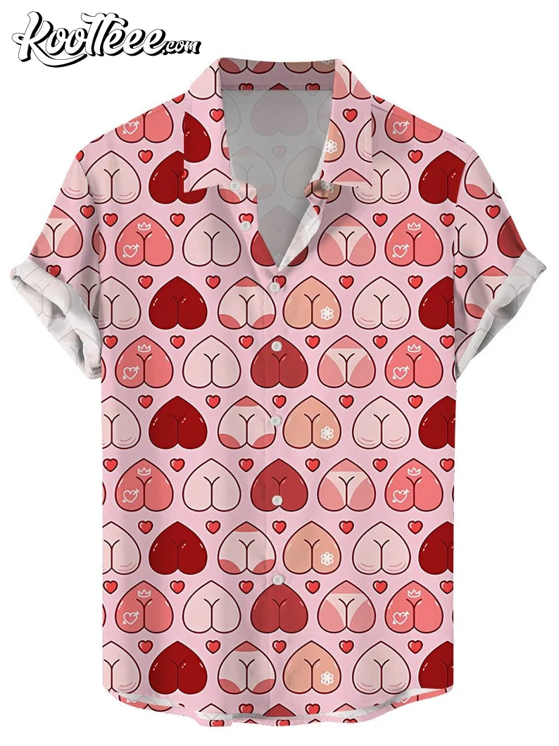 Heart Hip Funny Hawaiian Shirt