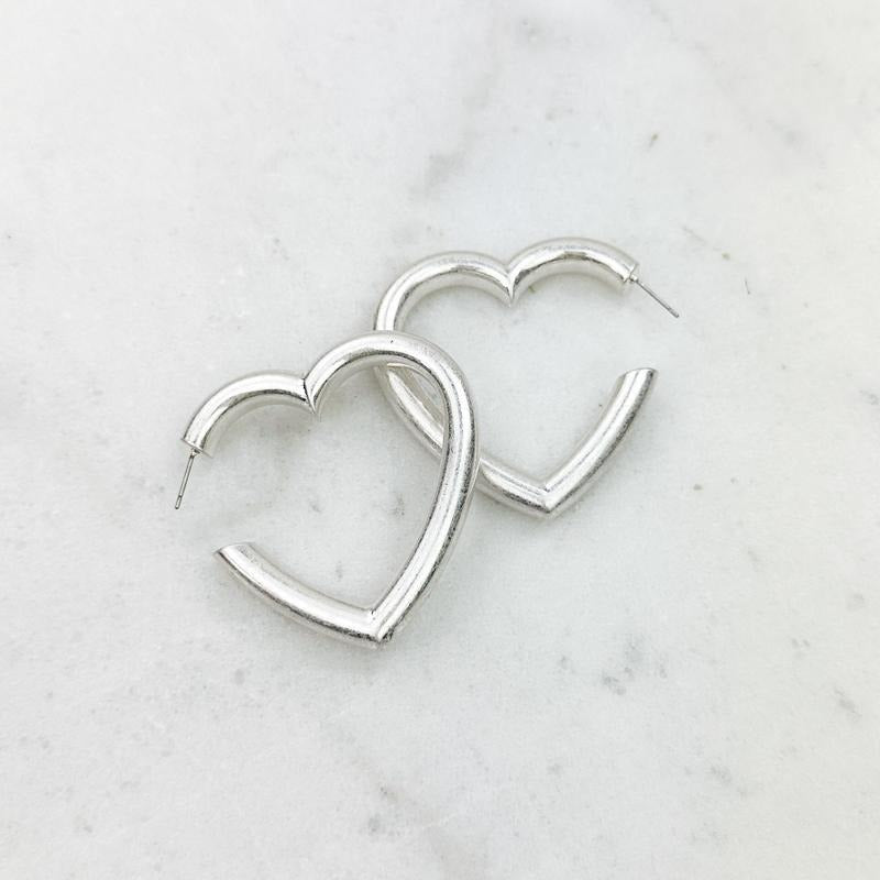 Heart Hoop Earrings *Final Sale* T-Shirts, Hoodie, Sweatshirt | InkThreadWorks.com