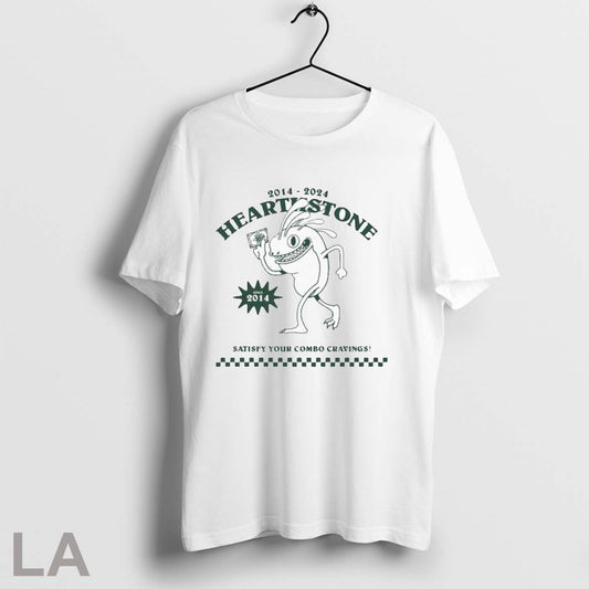 Hearthstone 10th Anniversary Murloc Pizza Satisfy Your Combo Cravings 2014 2024 T Shirts