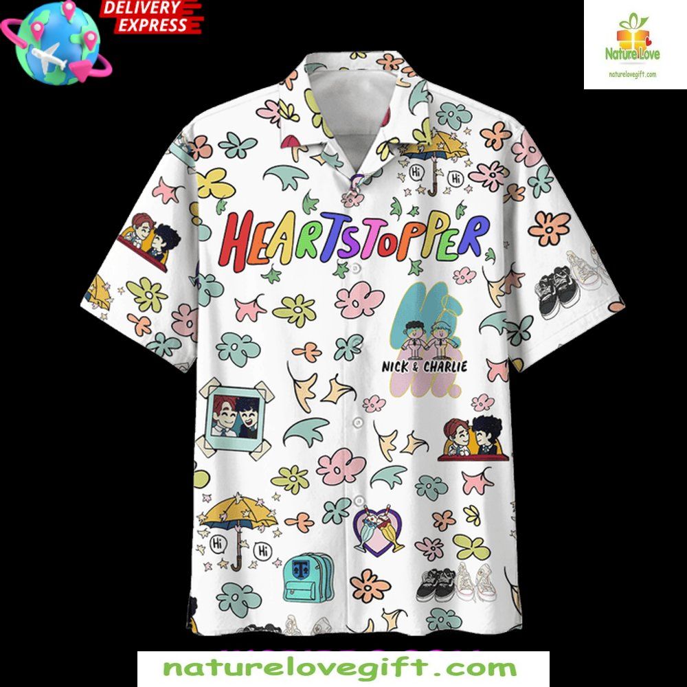 Heartstopper Hawaiian Shirt Custom Name