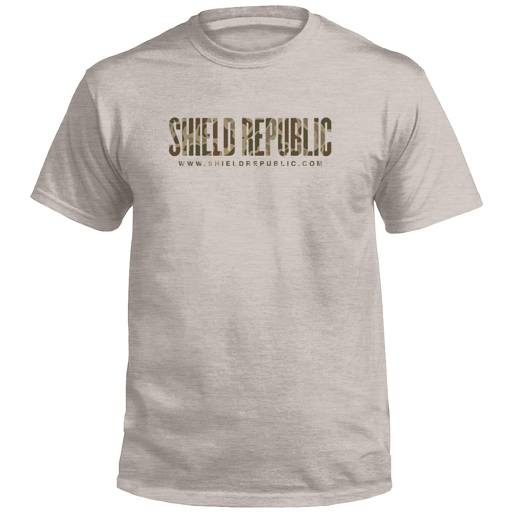 Shield Republic Duck Camo Banner Text (Front)