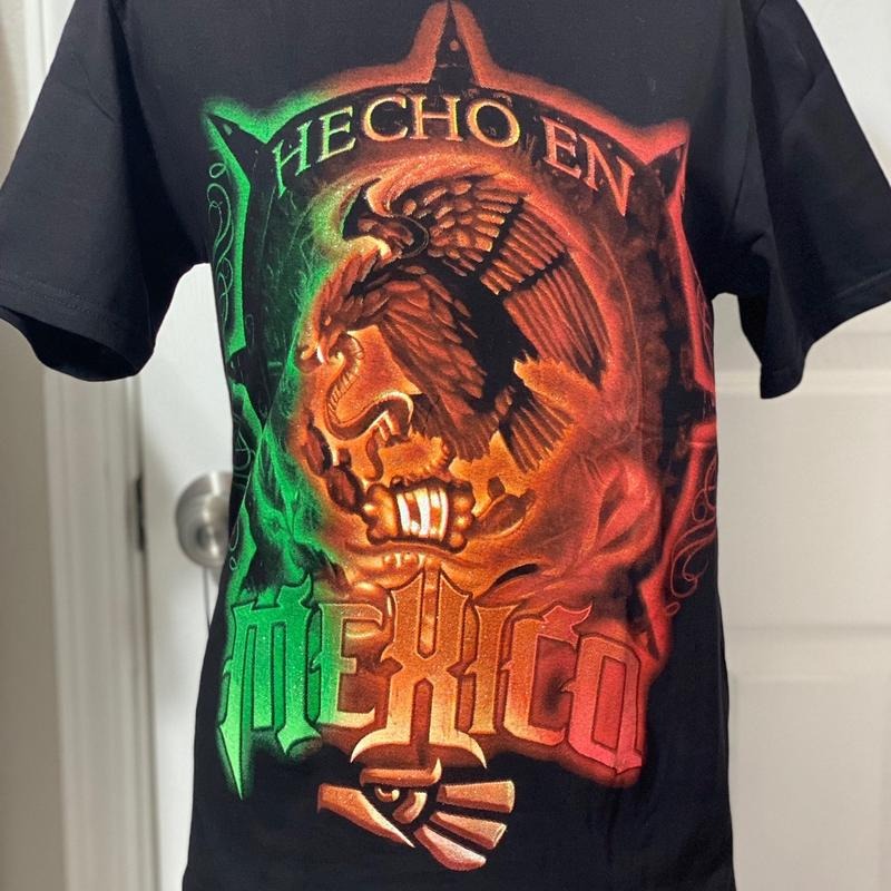 Hecho en Mexico T-shirts Cotton Black Casual Hoodie, Sweatshirt | InkThreadWorks.com