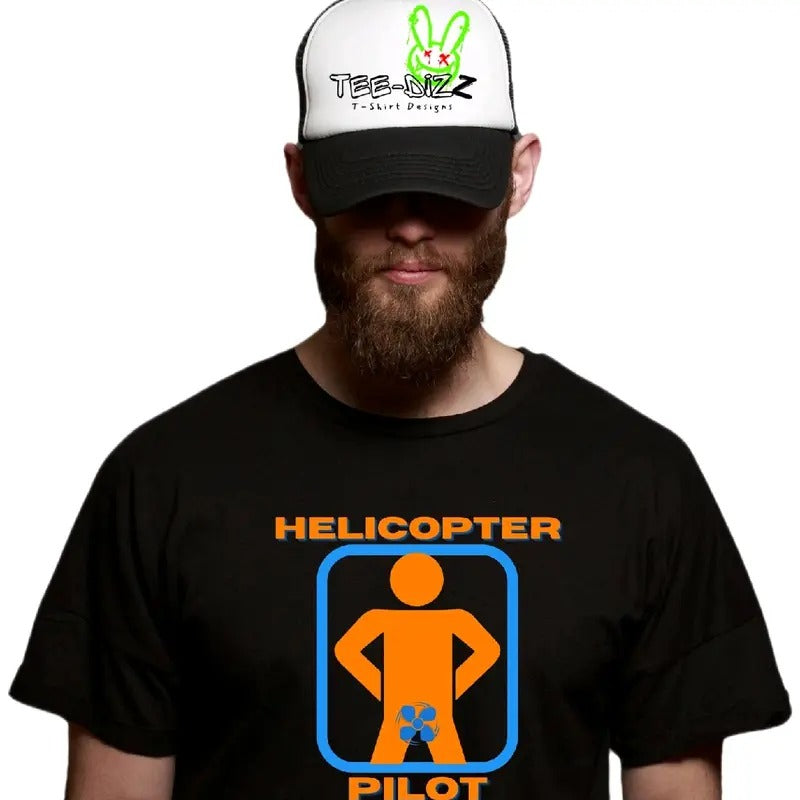 Helicopter Pilot - Men's funny T-shirt- humor Hoodie, Sweatshirt | InkThreadWorks.com