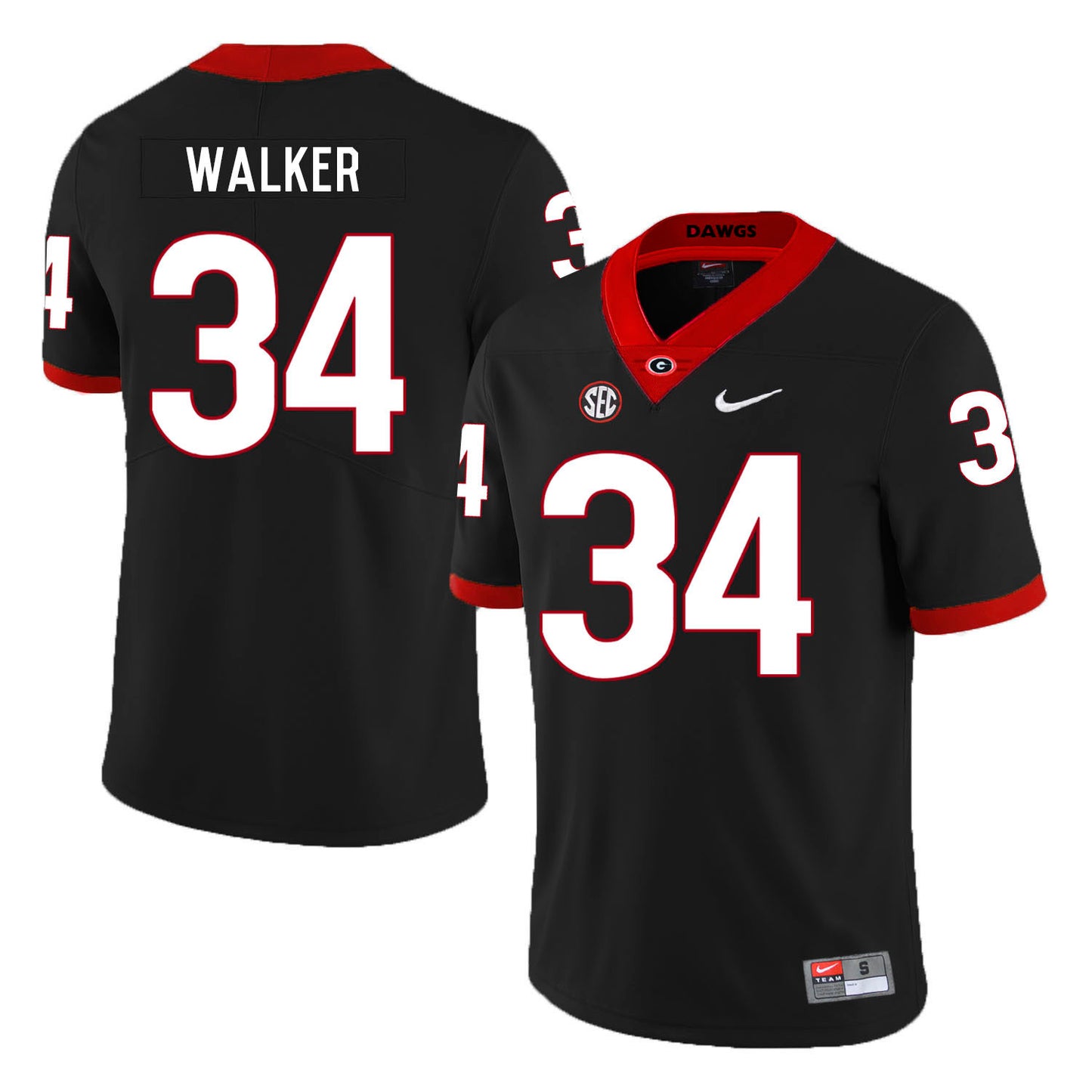 Herchel Walker 34 Black