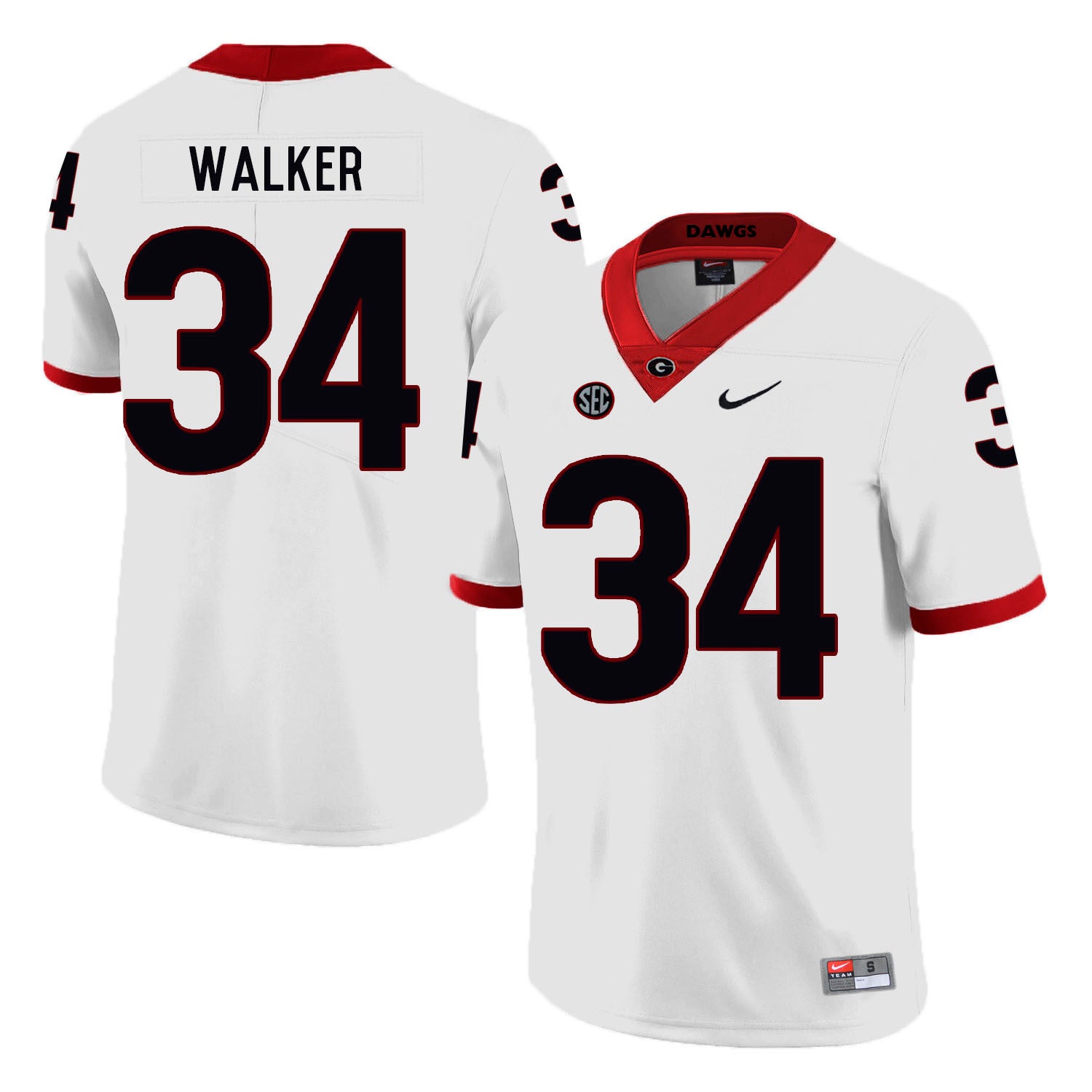Herchel Walker 34 White