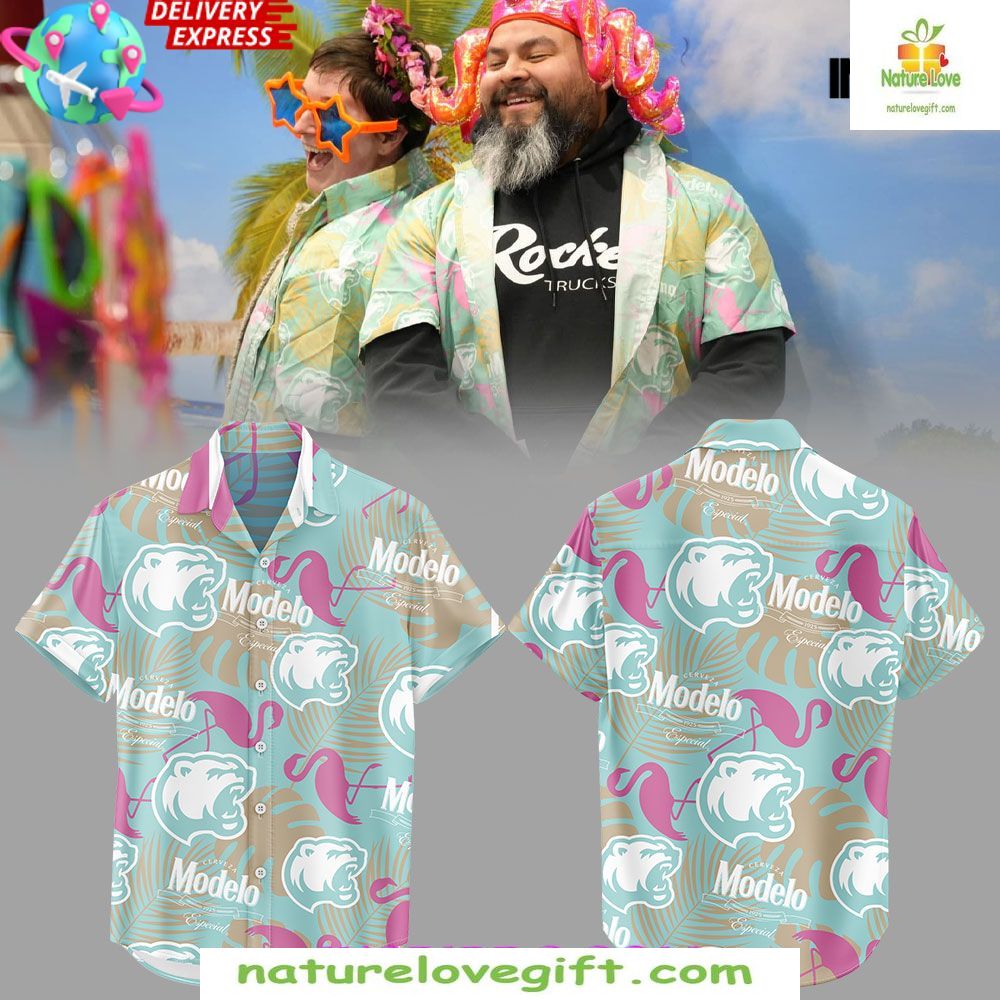 Hershey Bears Hawaiian Shirt Corona Modelo Design