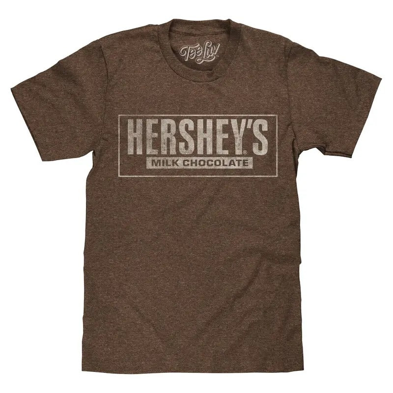 Hershey's Milk Chocolate T-Shirt - Brown Hoodie, Sweatshirt | InkThreadWorks.com