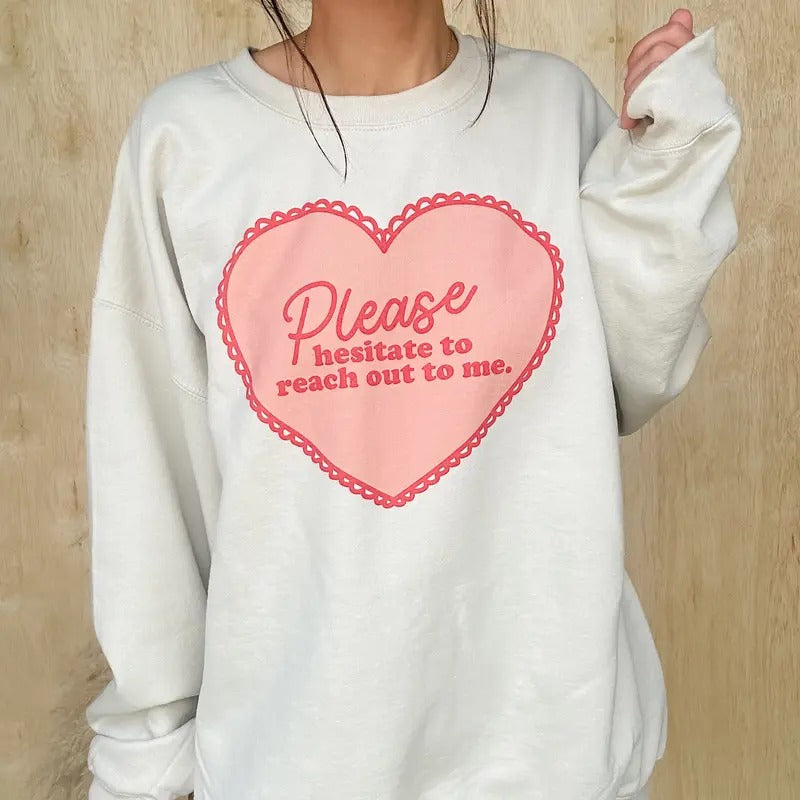 Hesitate Graphic Top