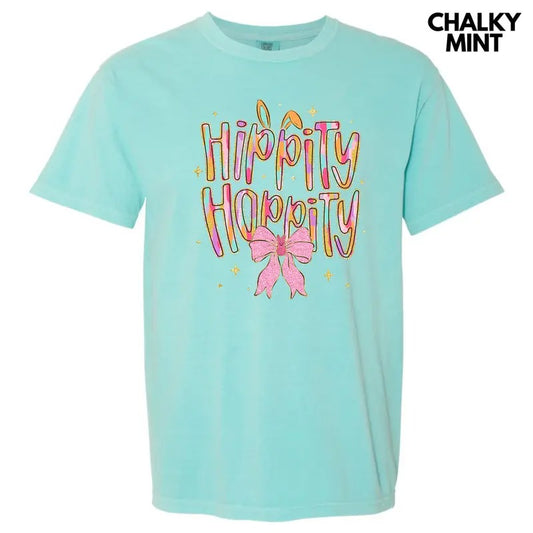 Hippity Hoppity Brushstroke Comfort Colors T-Shirt 'NLB' Hoodie, Sweatshirt | InkThreadWorks.com