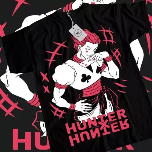 Hisoka T-Shirt Hunter Strip Hunter x Hunter Hisoka Anime Shirt All Size