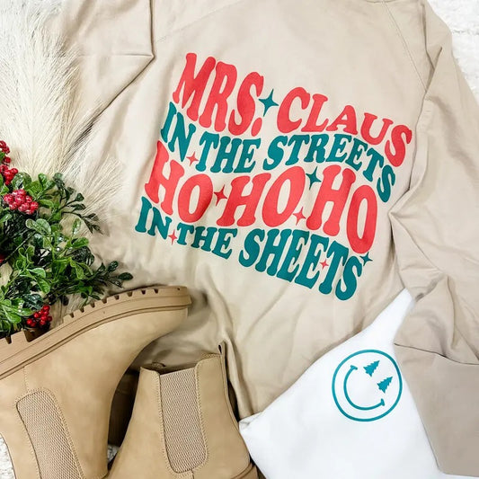 Ho Ho Ho Graphic Sweatshirt