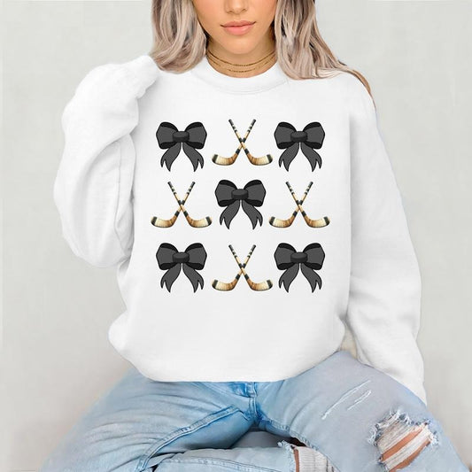 Hockey Coquette DTF Transfers - THIS IS NOT A SHIRT Hoodie, Sweatshirt | InkThreadWorks.com