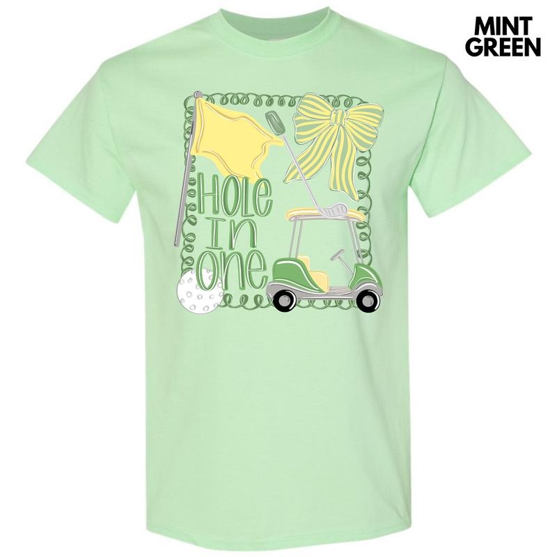 Hole In One Gildan Short Sleeve T-Shirt 'NLB' Hoodie, Sweatshirt | InkThreadWorks.com