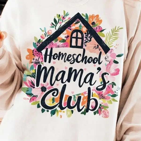 Homeschool Mom DTF Transfers - THIS IS NOT A SHIRT Hoodie, Sweatshirt | InkThreadWorks.com