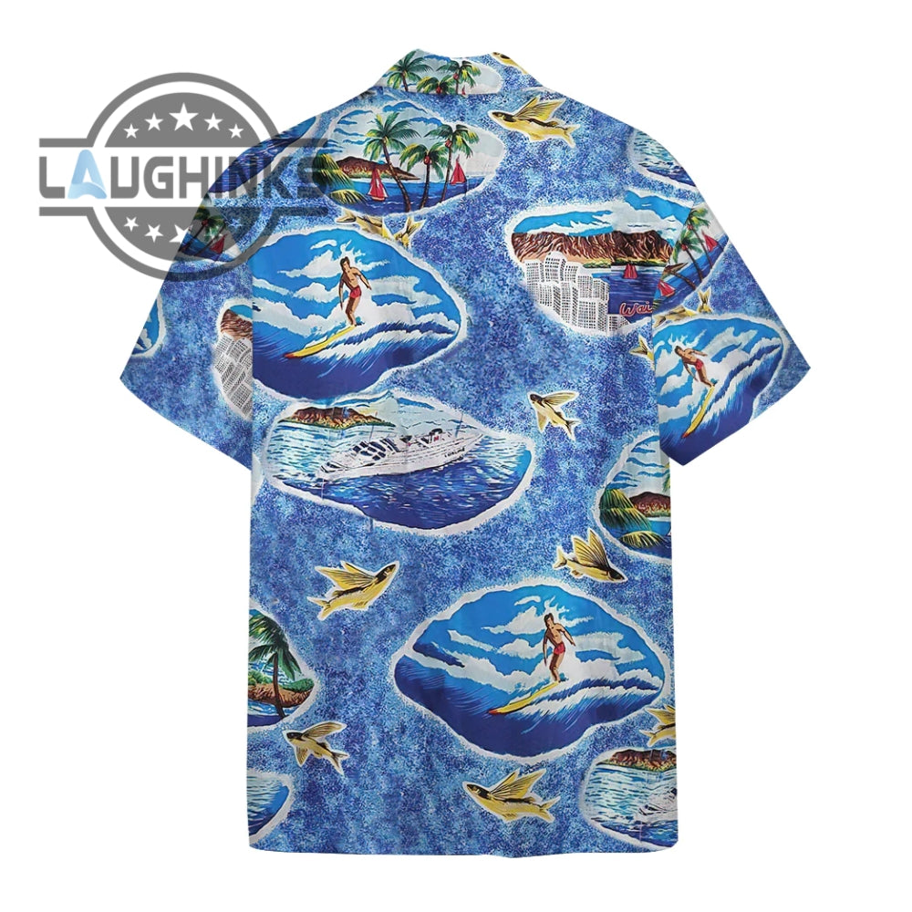 Honolulu Goose Top Gun Hawaiian Shirt And Shorts Anthony Edwards Goose Cosplay Outfit NEW