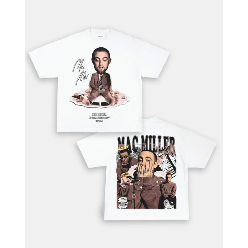 Mac Miller V2 Tees - Mac Milelr Tshirt/Sweatshirt/Hoodie 2 Sides, Music Tour, Music Fans, Graphic Tees, Printed Tees, Unisex