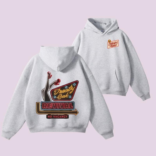 Treaty Oak Revival 2-SIDES T-Shirt/Sweatshirt/Hoodie No Vancy for Outfitters, Cotton Crewneck Shirt for Men and Women,...