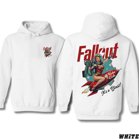 Nuka Coca Fallout Vintage T-shirt/ Hoodie, Vintage Unisex T-Shirt for Man and Women, 100% Cotton Sleeve, Retro  Tops...