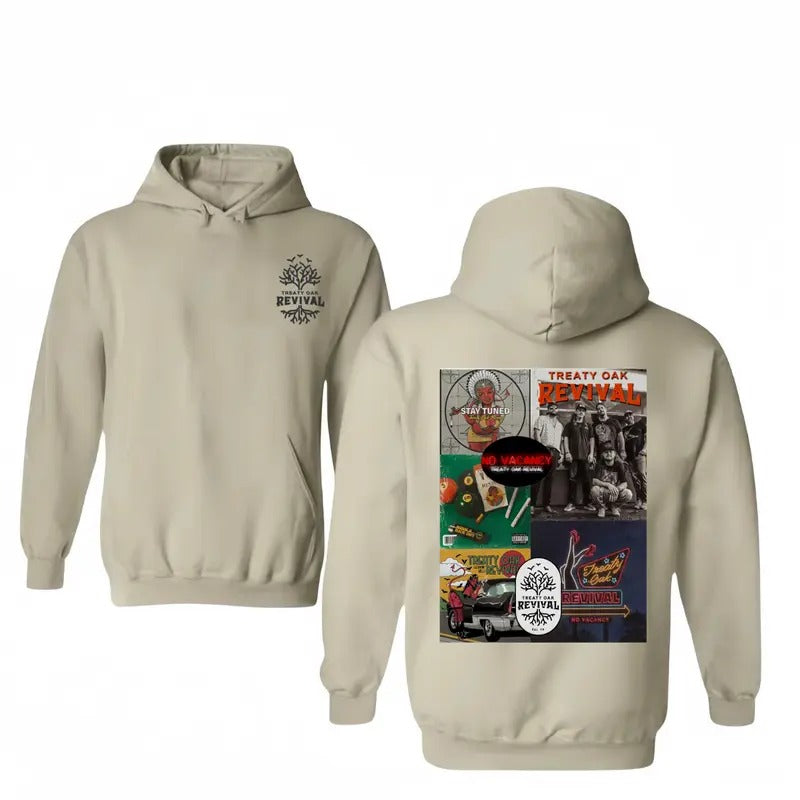 Treaty Oak Revival Hoodie/T-Shirts Vintage Style Unisex T-shirt/Hoodie, Vintage for Men and Women