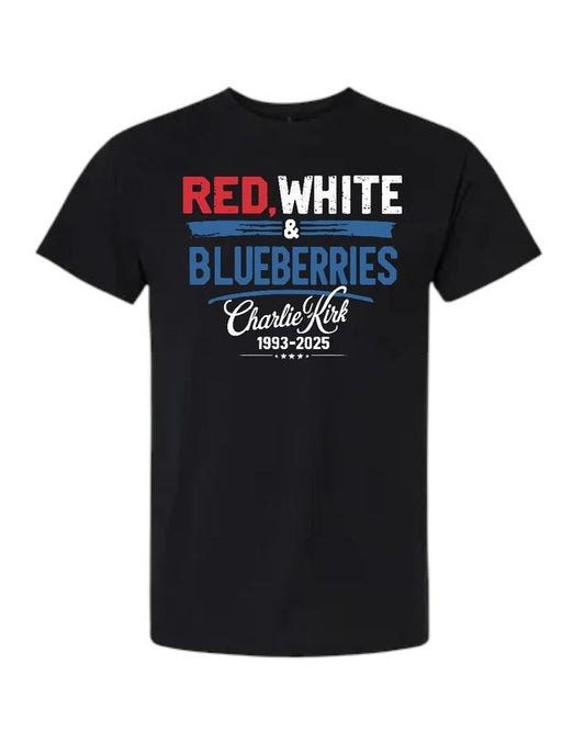 Red White & Blueberries Comfy and Quality Shirt/Hoodie! Sweatshirt | InkThreadWorks.com