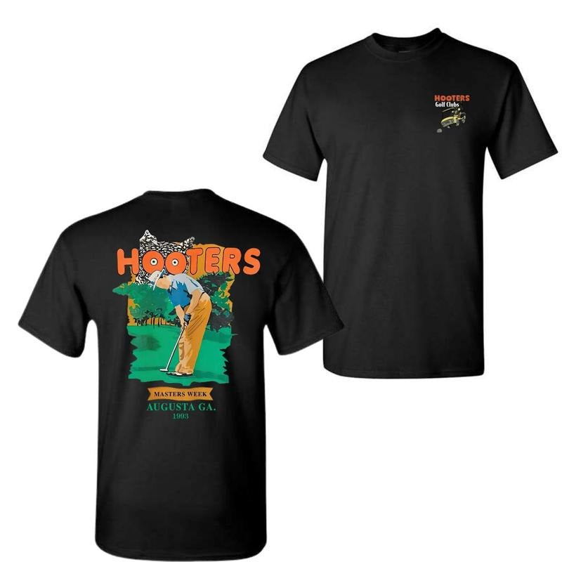 Hooters Golf Club Week 1993 Golf 2 Side T-shirt, For Men and Women, Trendy T-shirt Cotton Fashion Hoodie, Sweatshirt
