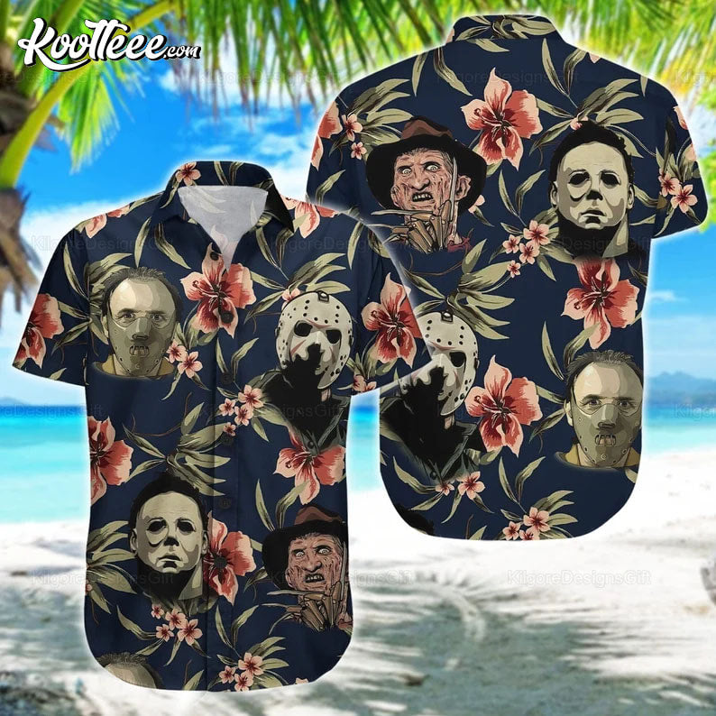 Horror Character Hawaiian Shirt