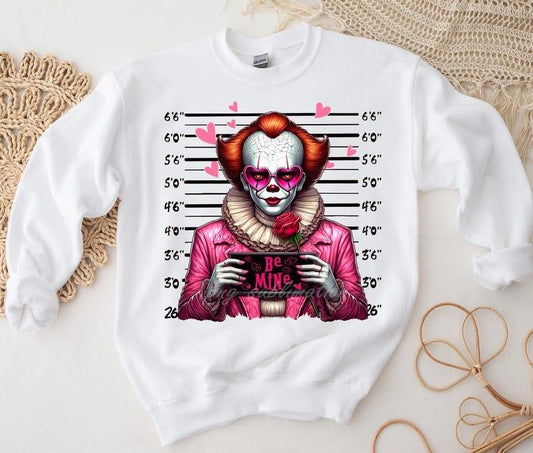 Horror Characters Valentine Shirt Sweatshirt, Pink Horror Valentine Shirt, Scary Movie Valentine Shirt, Valentine's Day Shirt Designs