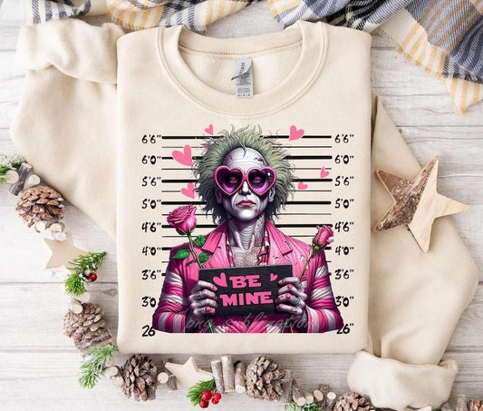 Horror Characters Valentine T-Shirt , Pink Horror Valentine Shirt, Scary Movie Valentine Shirt, Valentine's Day Shirt Designs