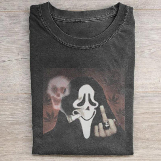 Horror Graphic T-shirt, Scream Horror Movies Shirt, Ghost Face Classic Retro Tees, shirt for women, Vintage Graphic Unisex T-shirt For Men Women
