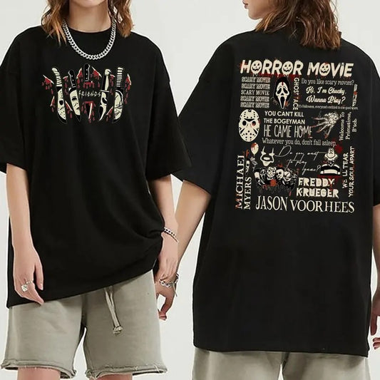 Horror Movie Character 2Sided Sweatshirt Tshirt Hoodie