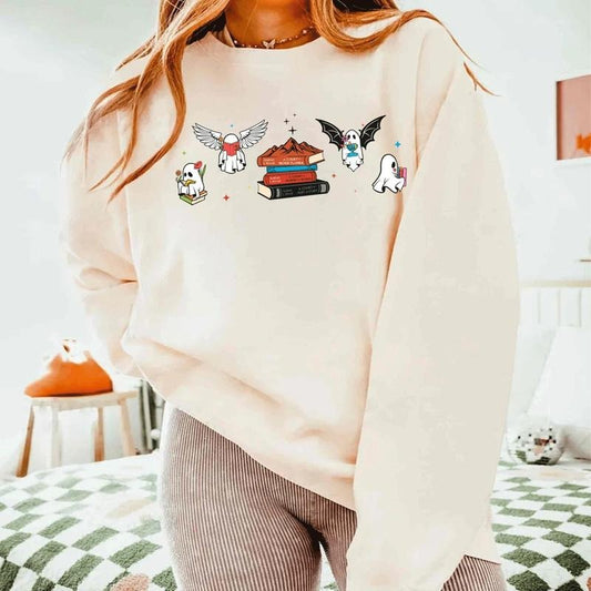 Horror Movie Shirt, Hallowen Shirt,  Cute Fall Shirt, Spooky Seasonstyle{n002}2