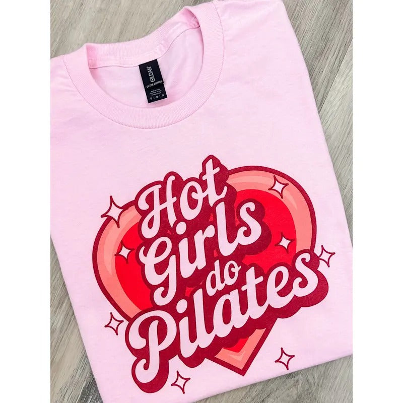 Hot Girls Do Pilates Graphic Top