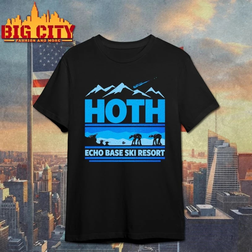 Hoth Echo Base Ski Resort t-shirt