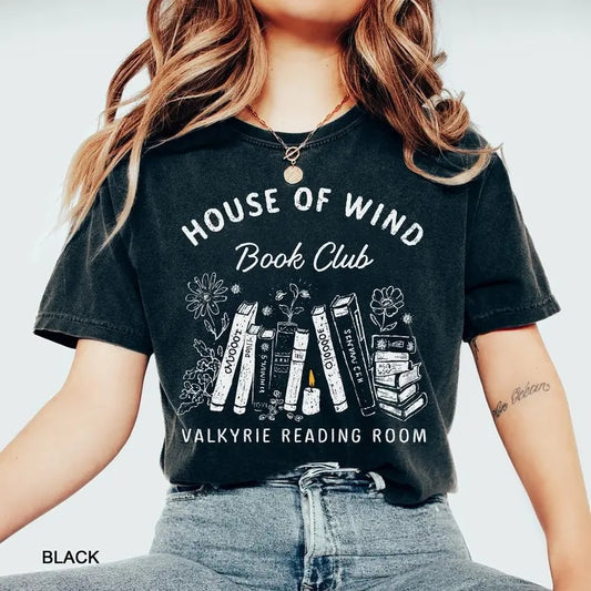 House Of Wind Book club t-shirt, ACOTAR Art t-shirt, Sarah J Maas t-shirt, Night Court Sarah J Maas, SJM merch Hoodie,...