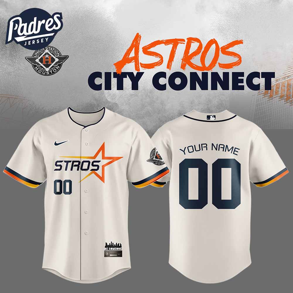 Houston Astros 2025 City Connect Special Edition Baseball Jersey - Padres Jersey Oasis: Elevate Your Baseball Style Game