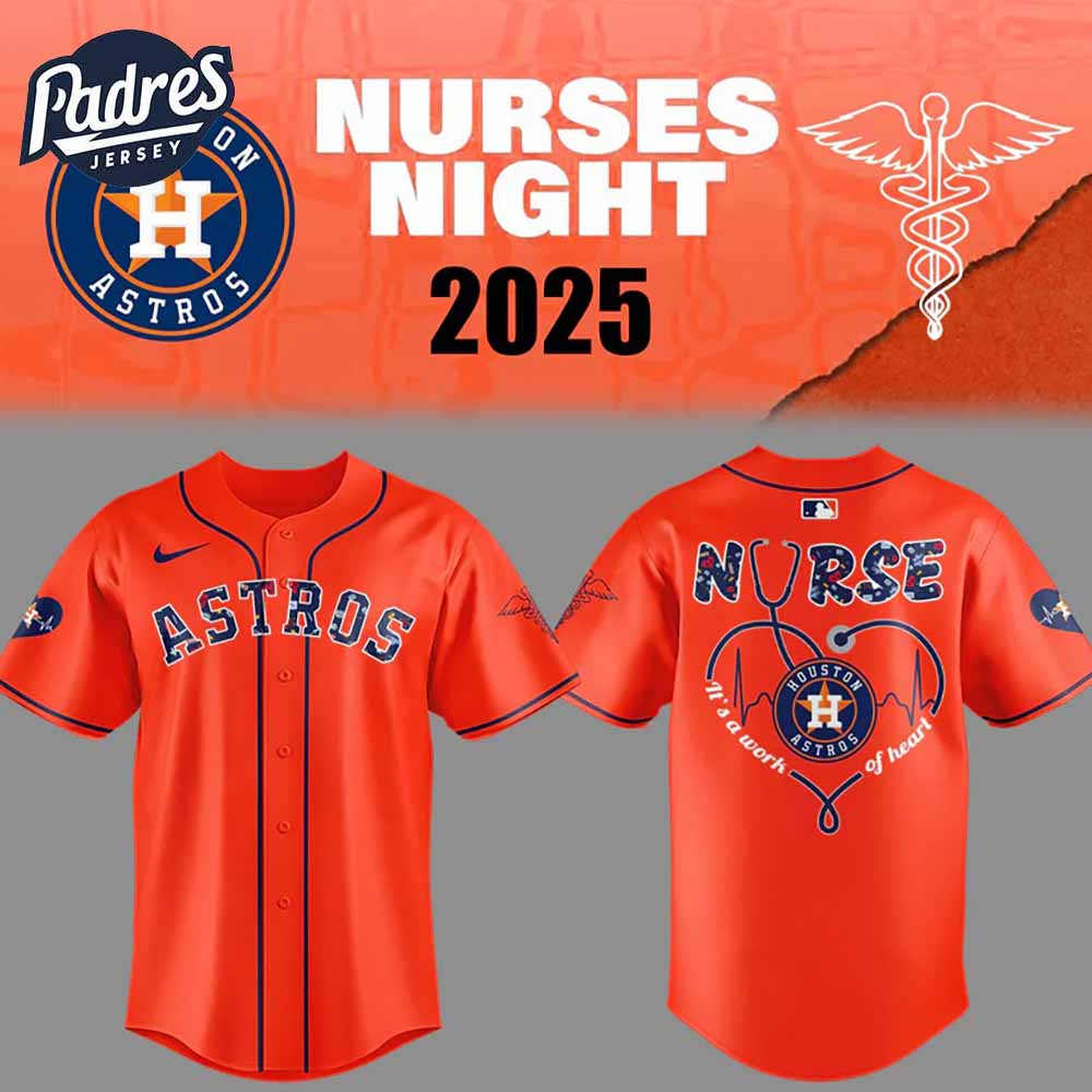 Houston Astros Baseball Jersey Outfit For Nurses Night 2025 - Padres Jersey Oasis: Elevate Your Baseball Style Game