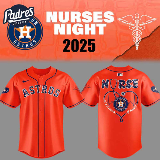 Houston Astros Baseball Jersey Outfit For Nurses Night 2025 - Padres Jersey Oasis: Elevate Your Baseball Style Game