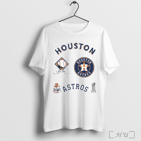 Houston Astros Defined 2x Champions T Shirt