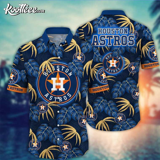 Houston Astros MLB Tropical Hawaiian Shirt