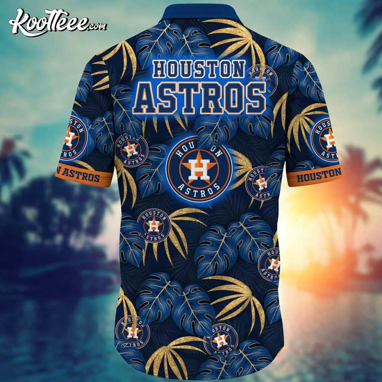 Houston Astros MLB Tropical Hawaiian Shirt
