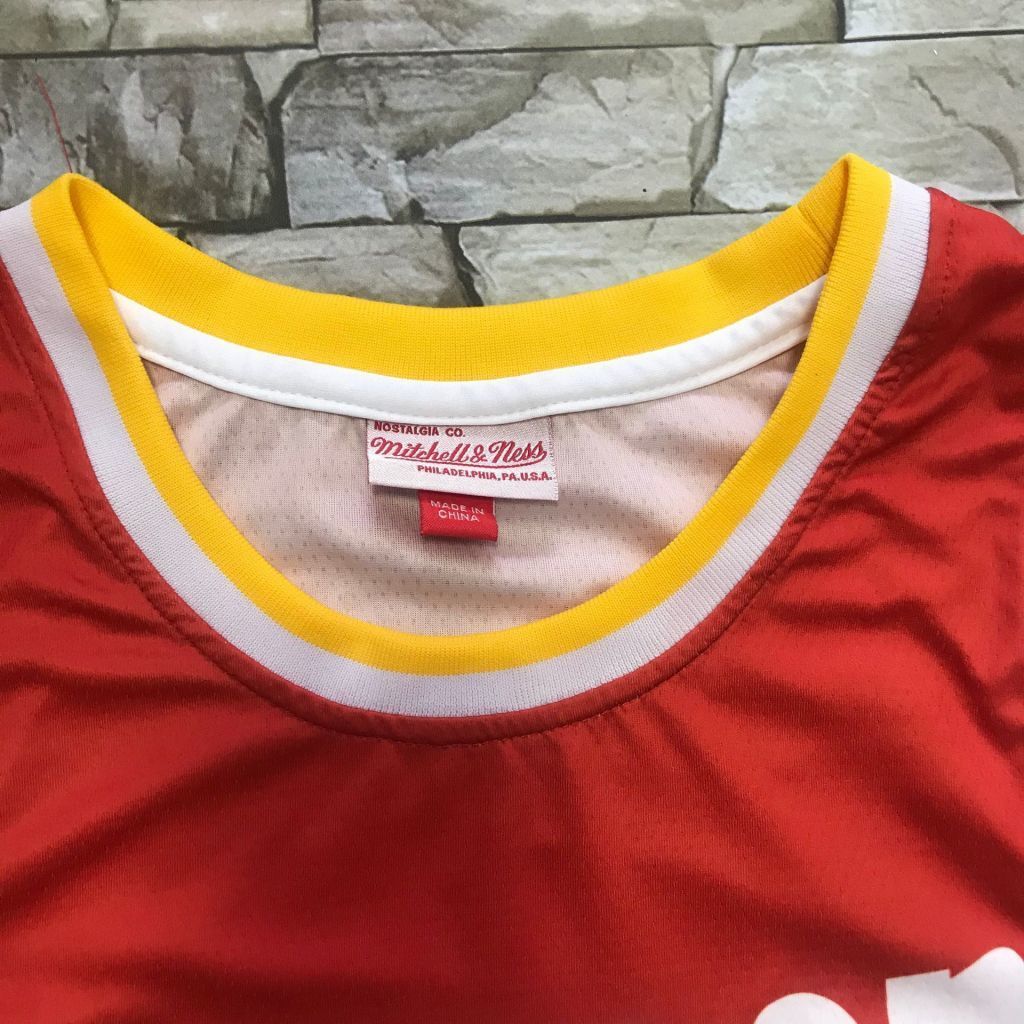 Houston Rockets Rockets mitchell&ness Collaboration Jersey Style 5